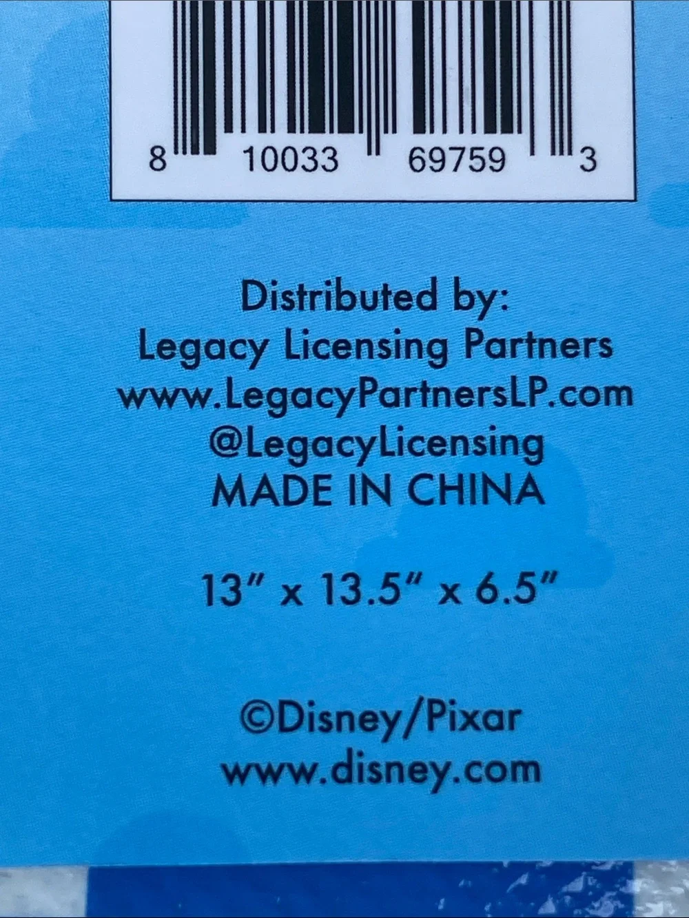Disney Toy Story Blue Tote Bag